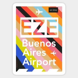 EZE BUENOS AIRES airport Sticker